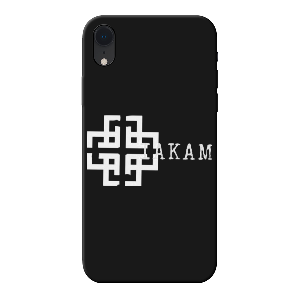 KAM S9 Back Printed Black Soft Phone Case - IAKAM