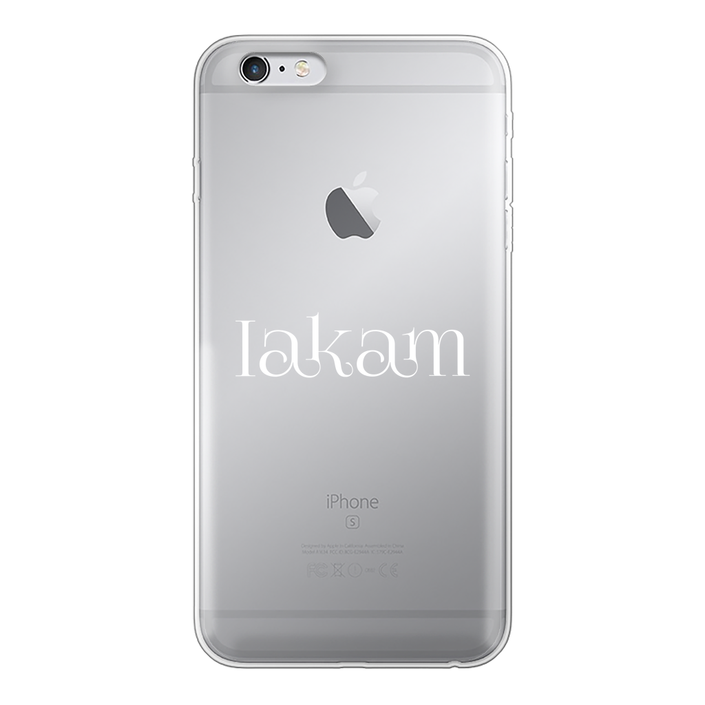 Iakam collec Back Printed Transparent Soft Phone Case - IAKAM