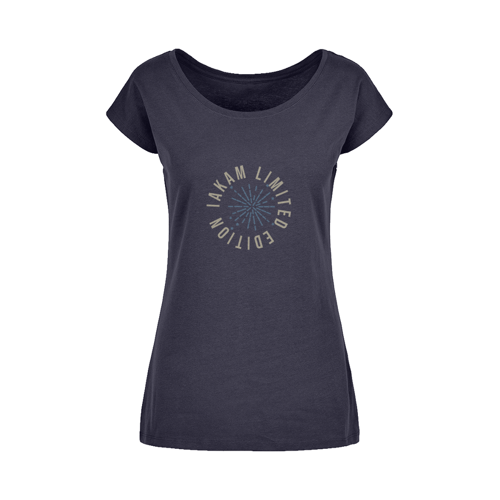 IAKAM Limited Edition Wide Neck Womens T-Shirt XS-5XL - IAKAM