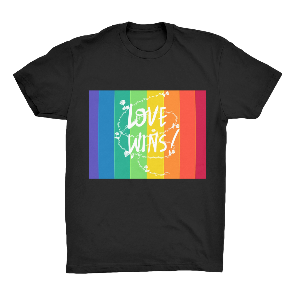 Love Wins Organic Adult T-Shirt - IAKAM