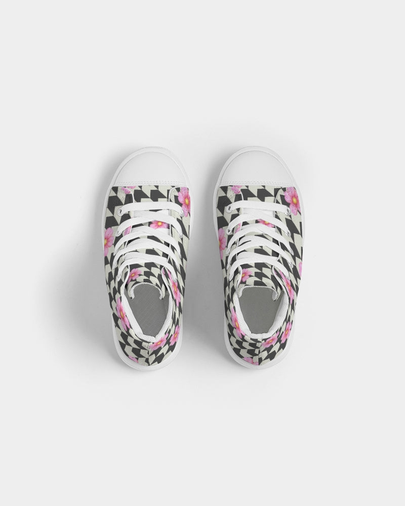 Racers Kids Hightop Canvas Shoe - IAKAM