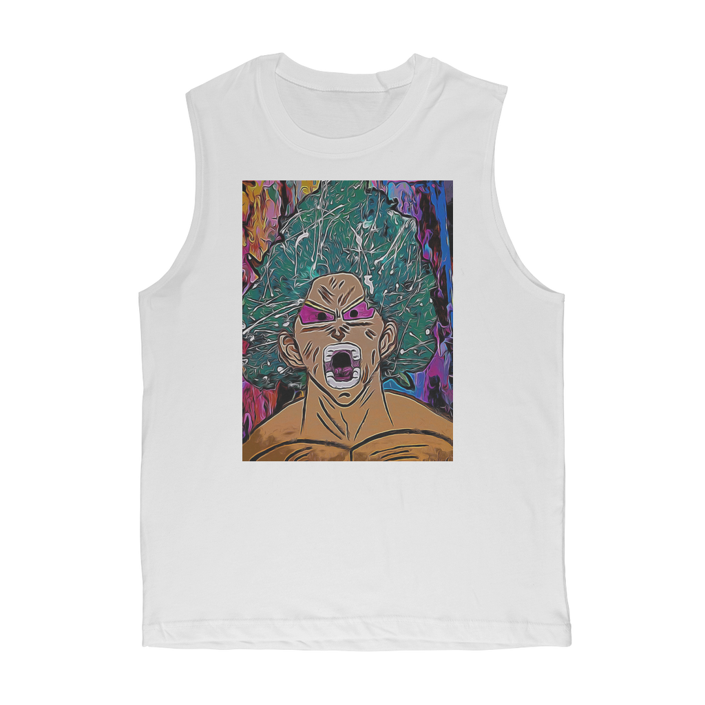 Green Saiyan Premium Adult Muscle Top - IAKAM