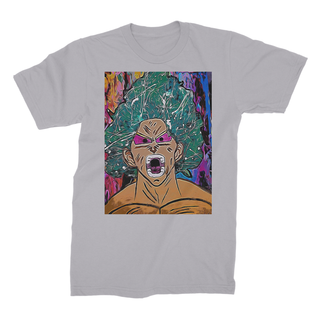 Green Saiyan Premium Jersey Men's T-Shirt - IAKAM