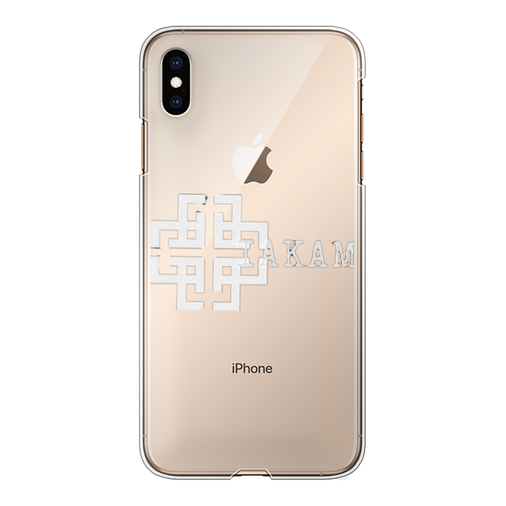 KAM S9 Back Printed Transparent Hard Phone Case - IAKAM