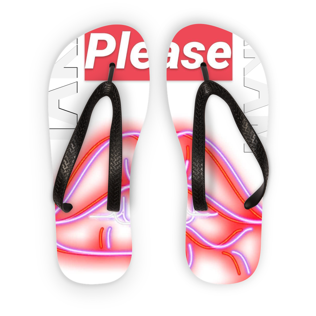 Please Kids Flip Flops - IAKAM