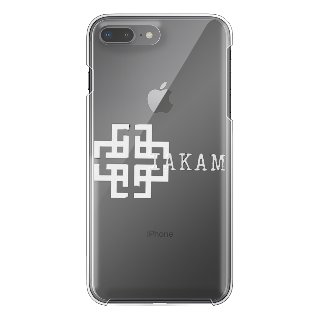 KAM S9 Back Printed Transparent Hard Phone Case - IAKAM