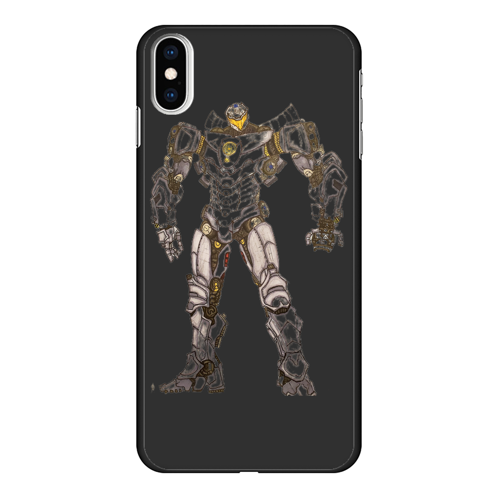 Rimitron Back Printed Black Hard Phone Case - IAKAM