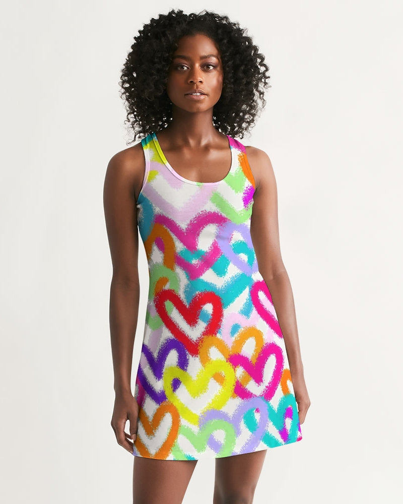 Heartful Women's Racerback Dress - IAKAM