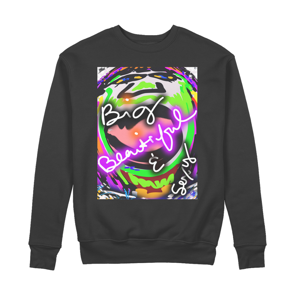 Bbs 100% Organic Cotton Sweatshirt - IAKAM