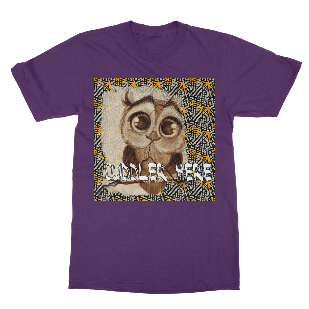 Cuddler Classic Adult T-Shirt Printed - IAKAM