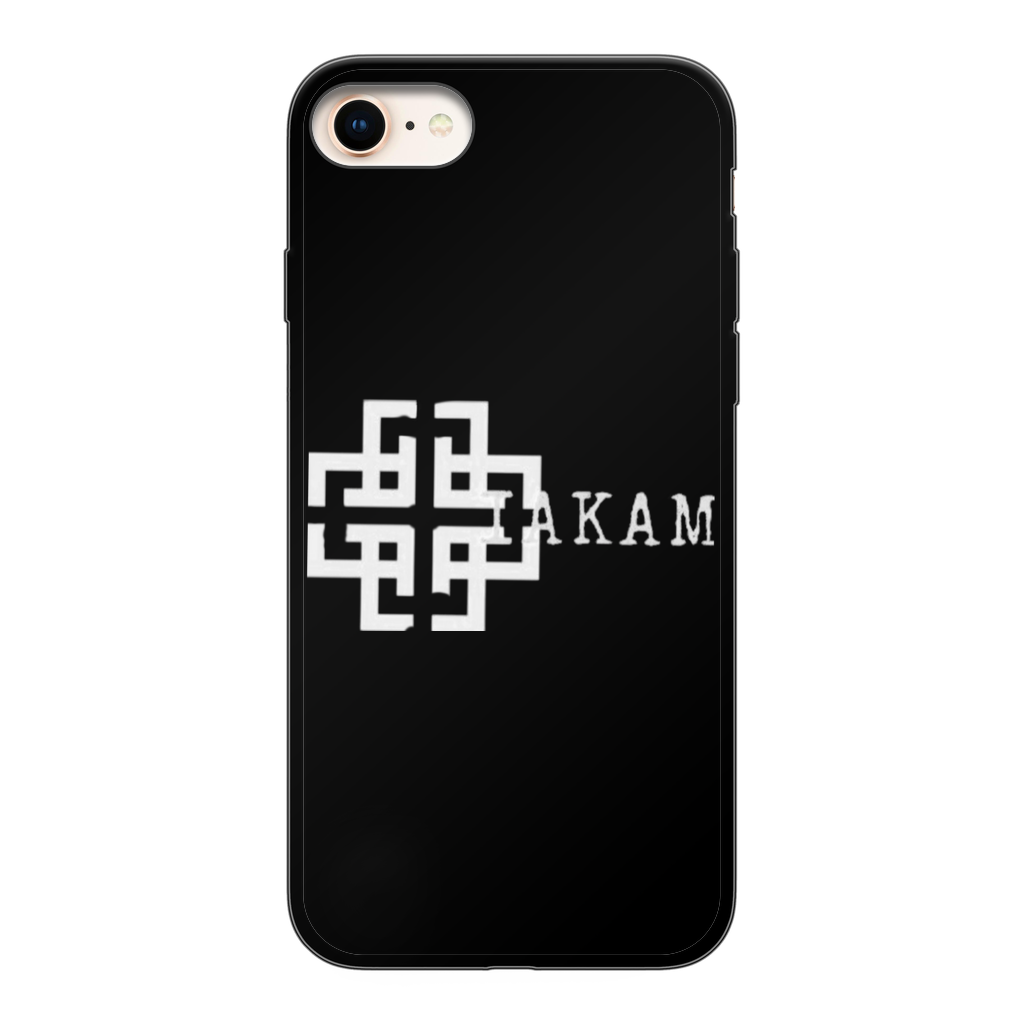 KAM S9 Back Printed Black Soft Phone Case - IAKAM