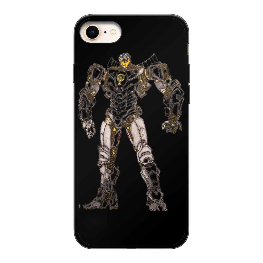 Rimitron Back Printed Black Soft Phone Case - IAKAM