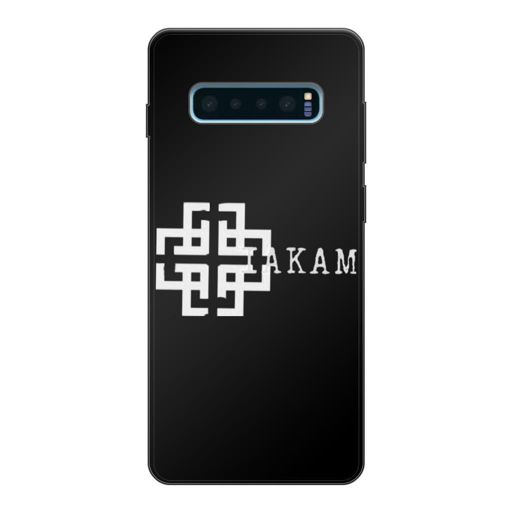 KAM S9 Back Printed Black Soft Phone Case - IAKAM