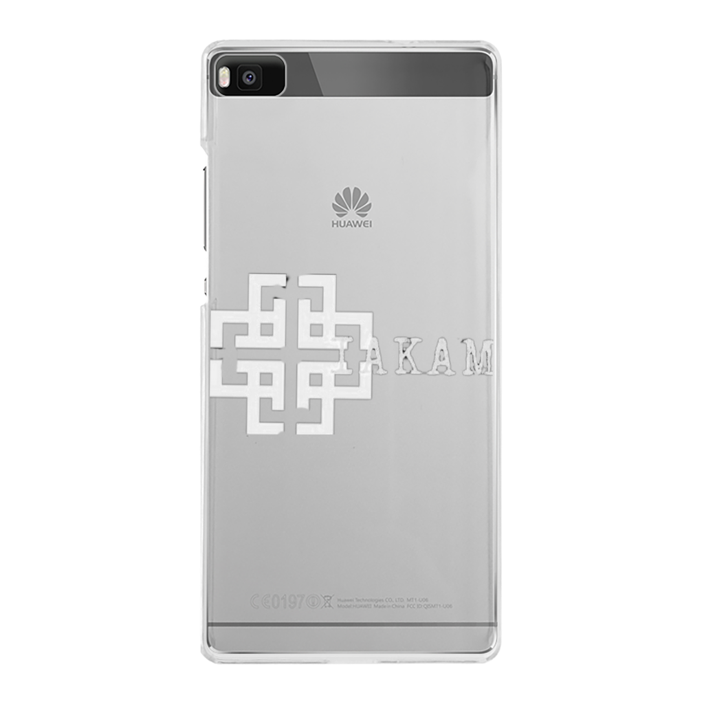 KAM S9 Back Printed Transparent Hard Phone Case - IAKAM