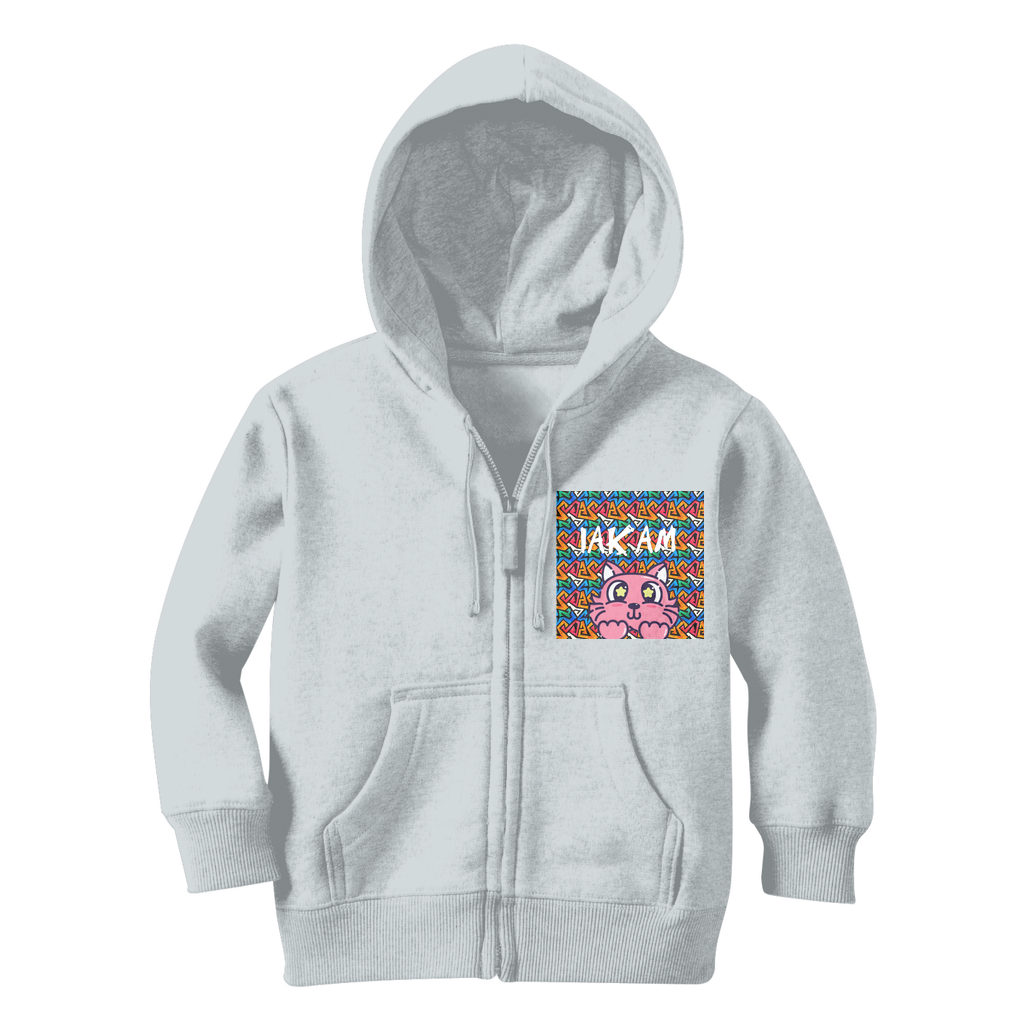 IAKAM Kat Classic Kids Zip Hoodie - IAKAM