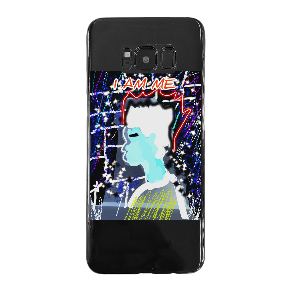 IME Back Printed Black Soft Phone Case - IAKAM