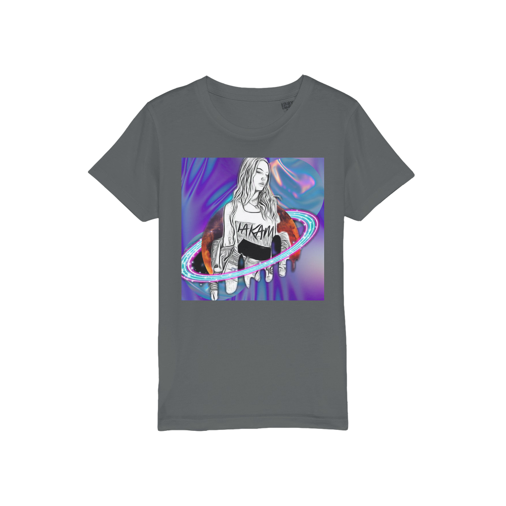 Outerspace3 Organic Jersey Kids T-Shirt - IAKAM
