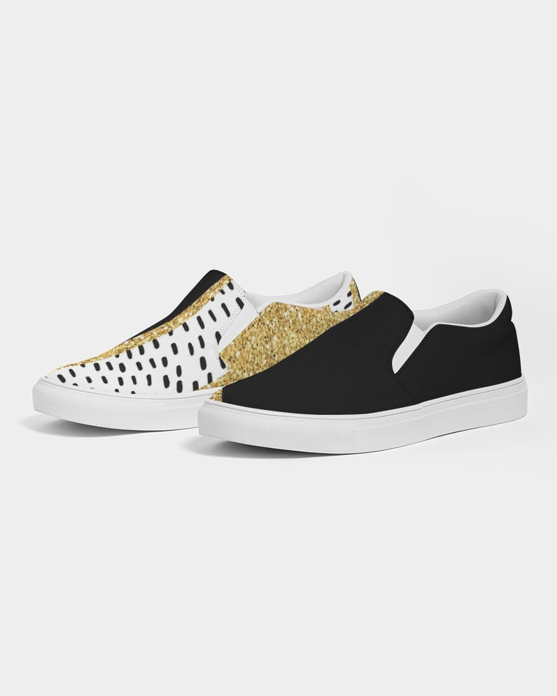 Classy Women's Slip-On Canvas Shoe - IAKAM