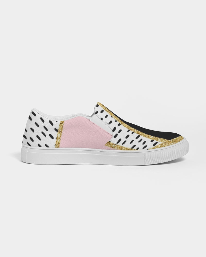 Classy Women's Slip-On Canvas Shoe - IAKAM