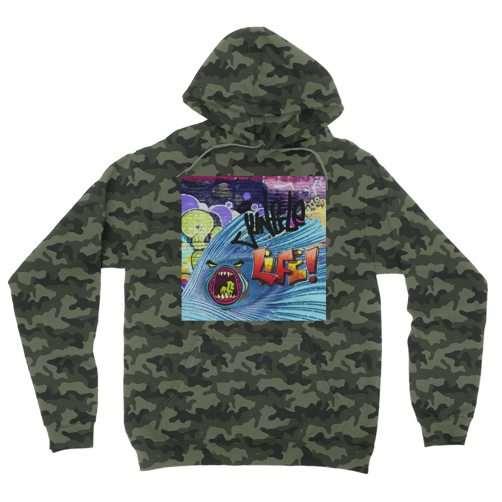 JUNGLE Camouflage Adult Hoodie - IAKAM