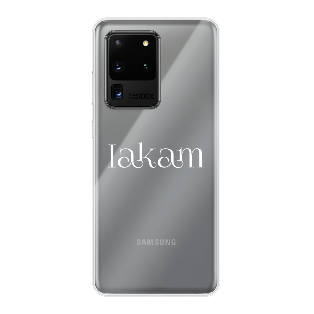 Iakam collec Back Printed Transparent Soft Phone Case - IAKAM