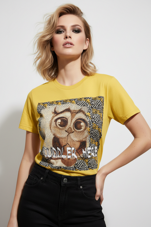 Cuddler Classic Adult T-Shirt Printed