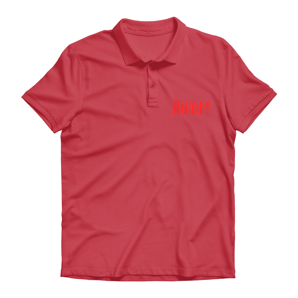 IAKAM Red Premium Adult Polo Shirt - IAKAM