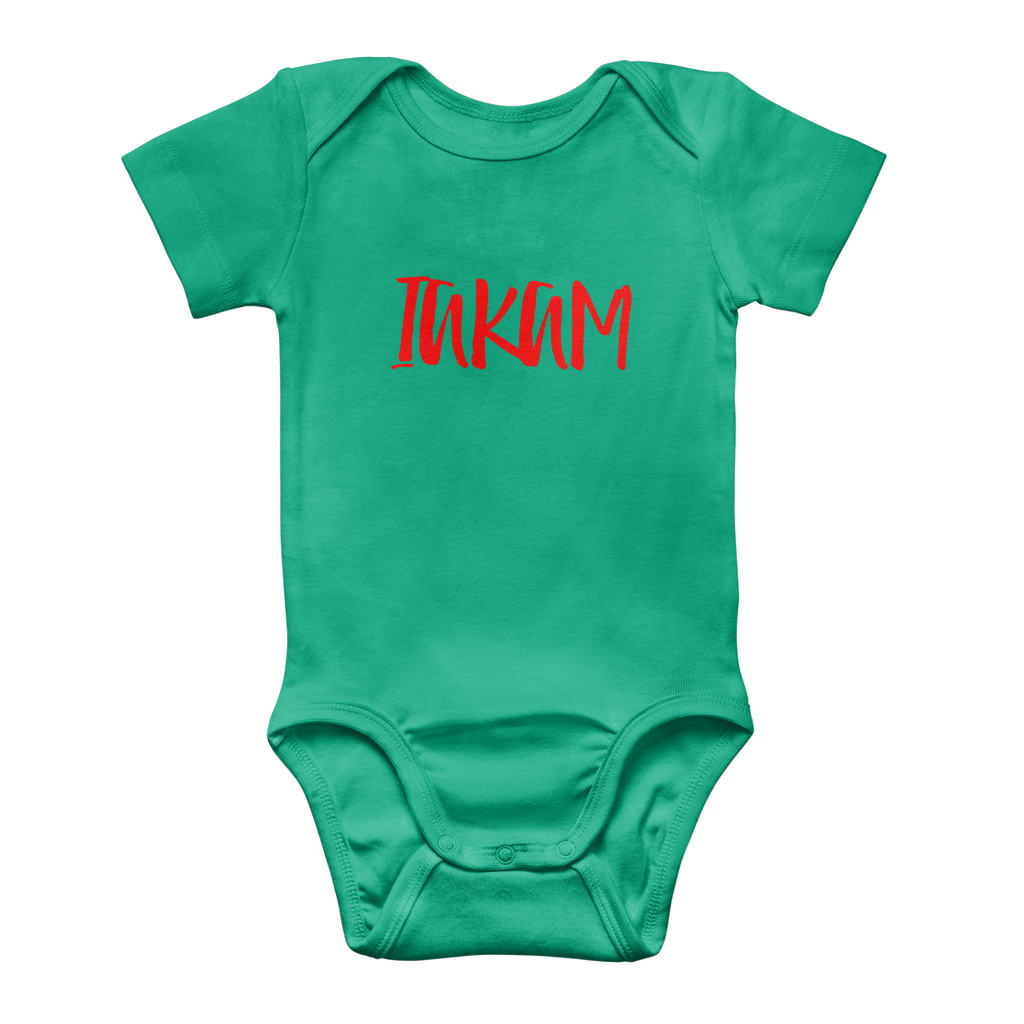 IAKAM Red Classic Baby Onesie Bodysuit - IAKAM
