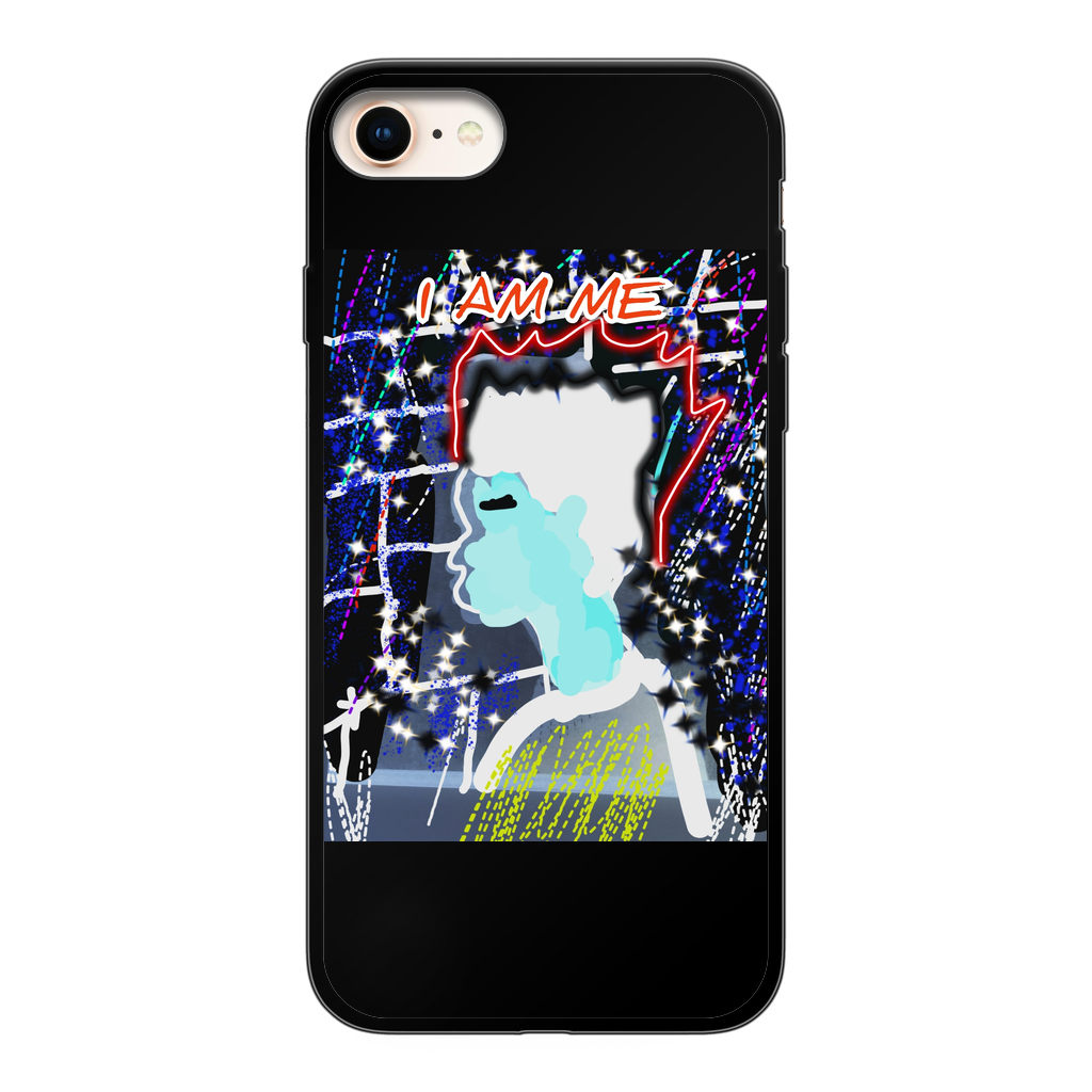 IME Back Printed Black Soft Phone Case - IAKAM