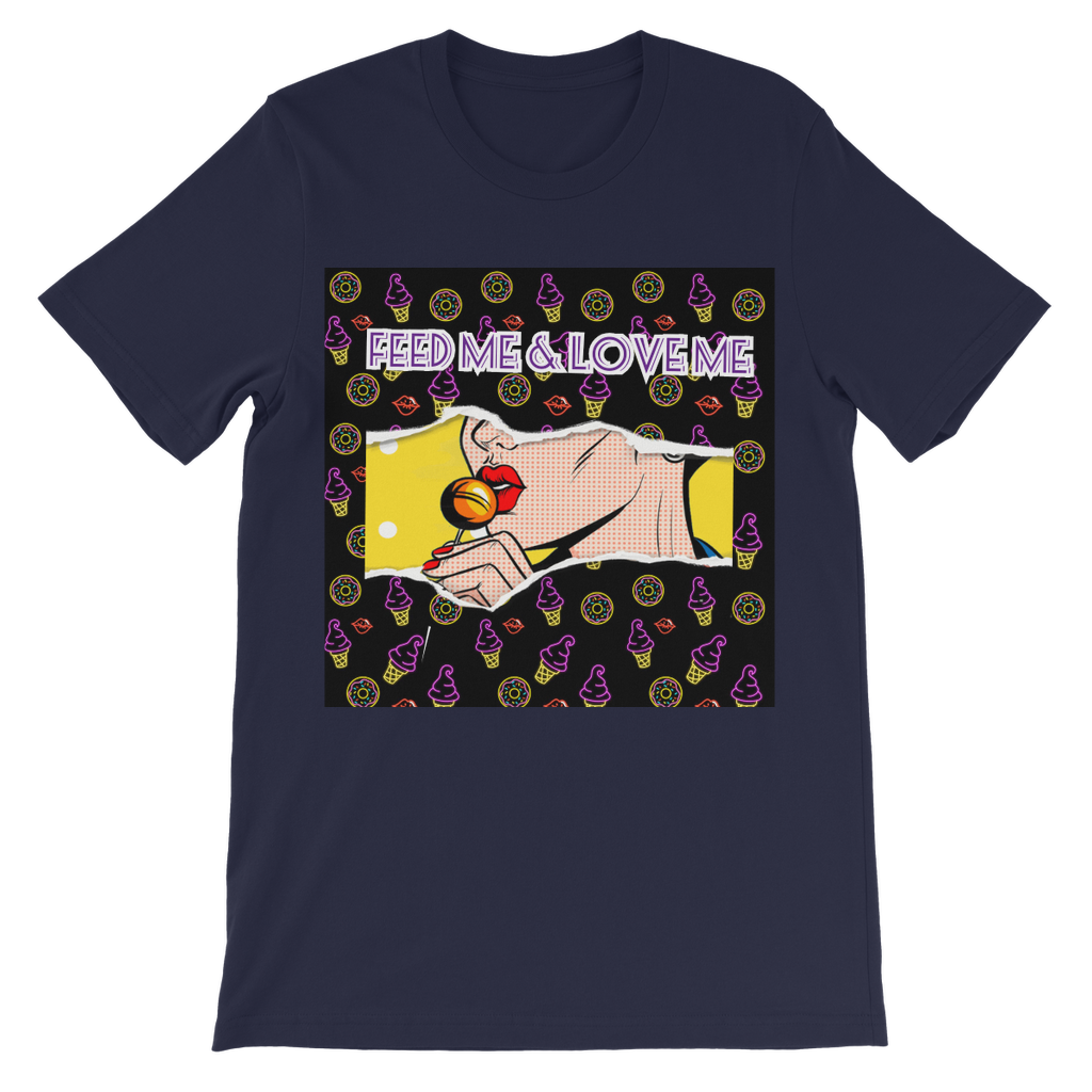 Feed Me Love Me Classic Kids T-Shirt - IAKAM
