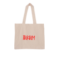 IAKAM Red Large Organic Tote Bag - IAKAM