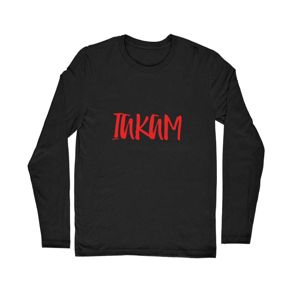 IAKAM Red Classic Long Sleeve T-Shirt - IAKAM