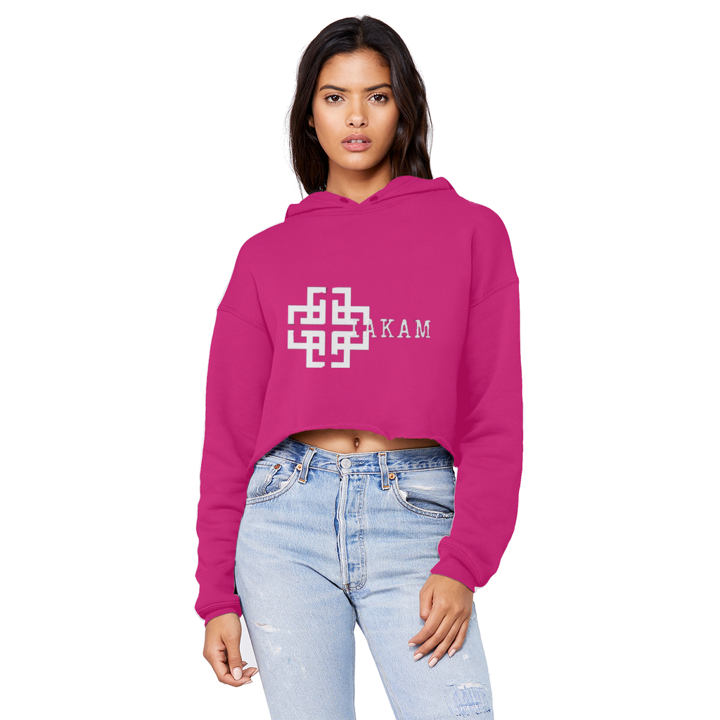 KAM S9 Hoodie Unisex Cropped Raw Edge Boyfriend Hoodie - IAKAM