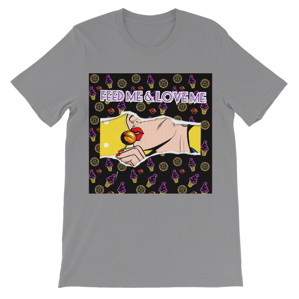 Feed Me Love Me Classic Kids T-Shirt - IAKAM