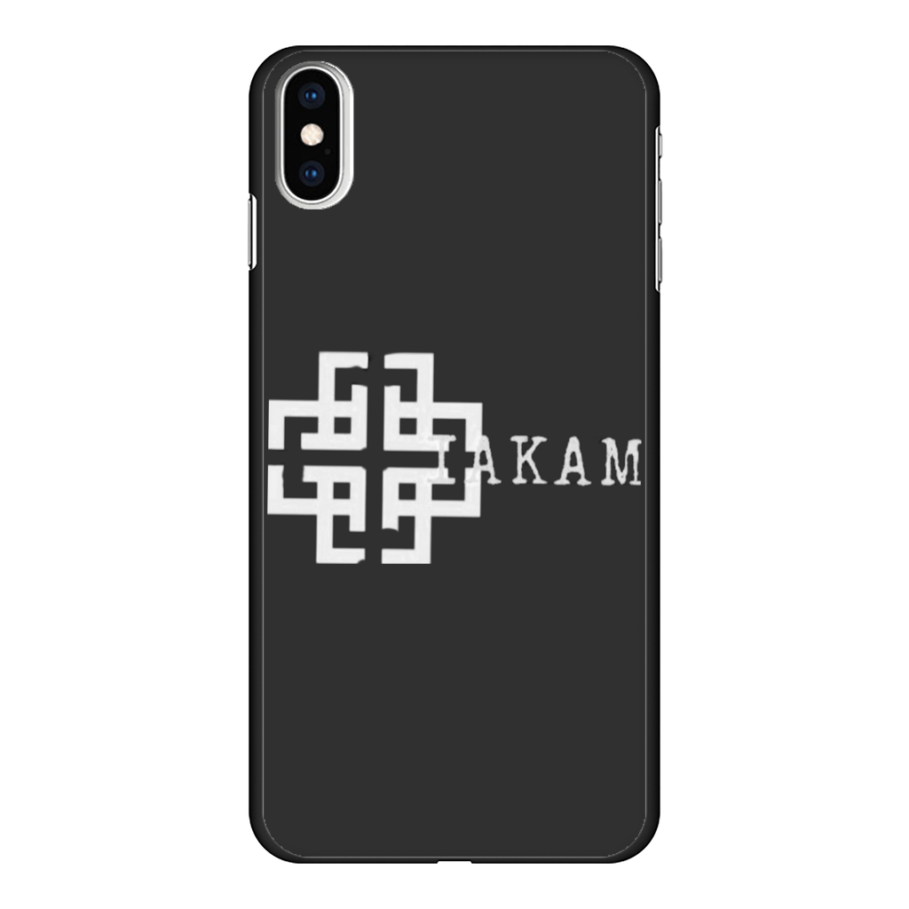 KAM S9 Back Printed Black Hard Phone Case - IAKAM