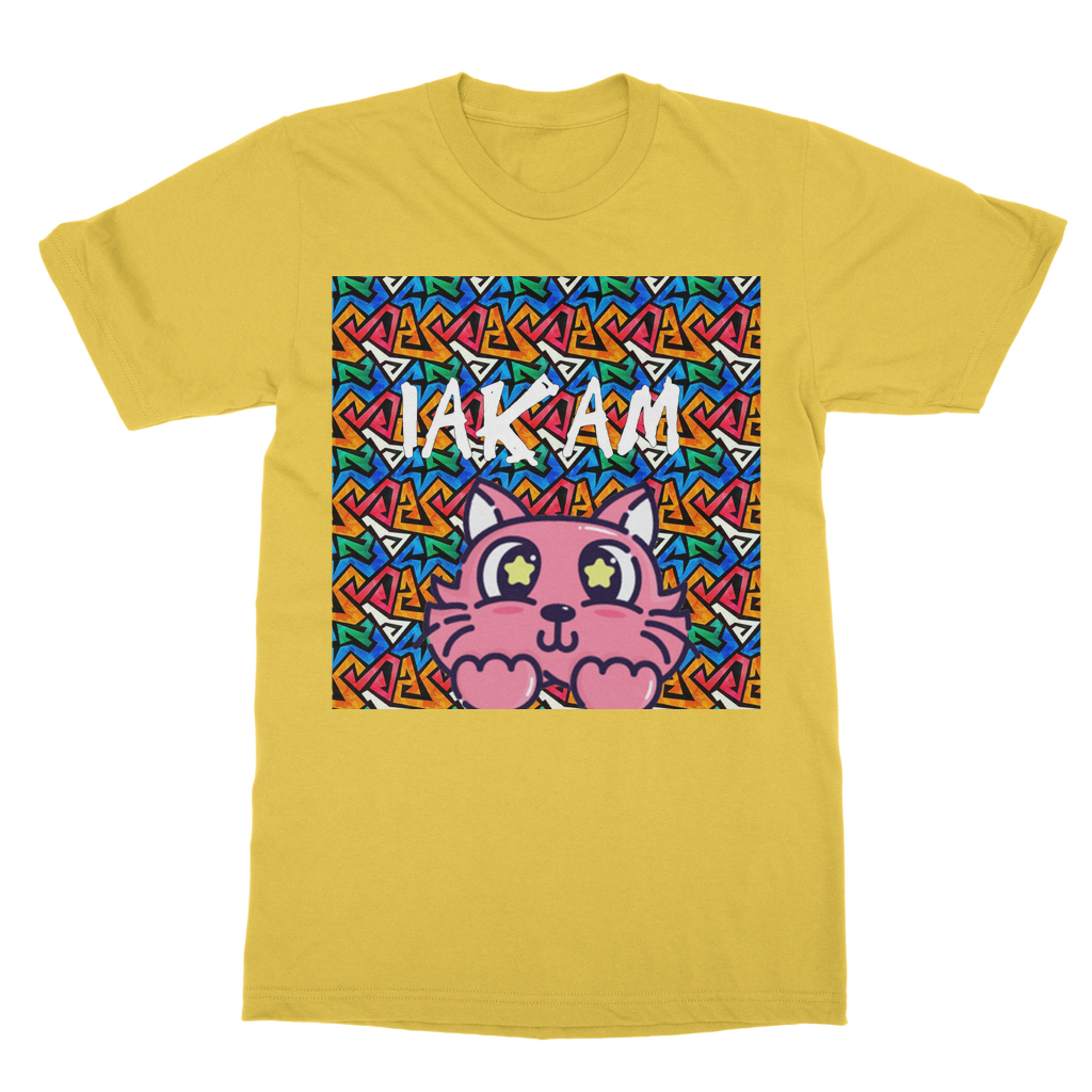 IAKAM Kat Classic Adult T-Shirt Printed - IAKAM