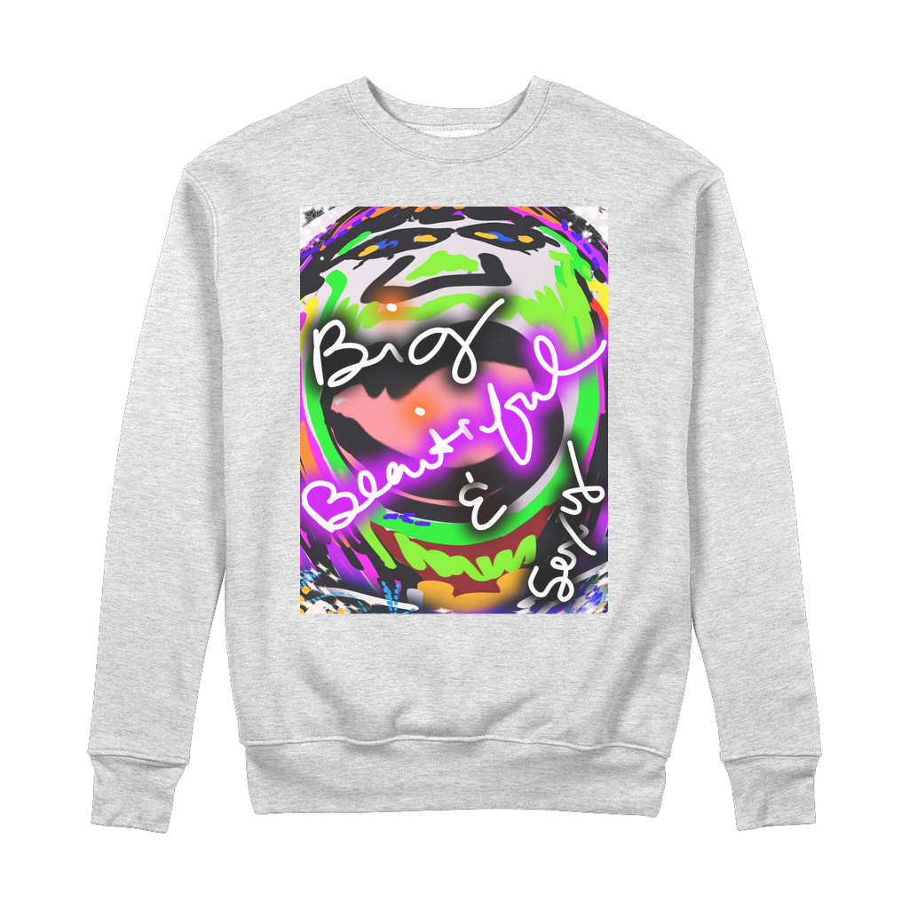 Bbs 100% Organic Cotton Sweatshirt - IAKAM