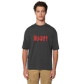 IAKAM Red Premium Organic Oversized T-Shirt - IAKAM