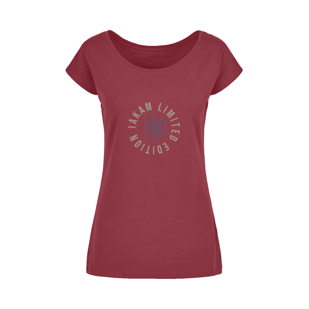 IAKAM Limited Edition Wide Neck Womens T-Shirt XS-5XL - IAKAM