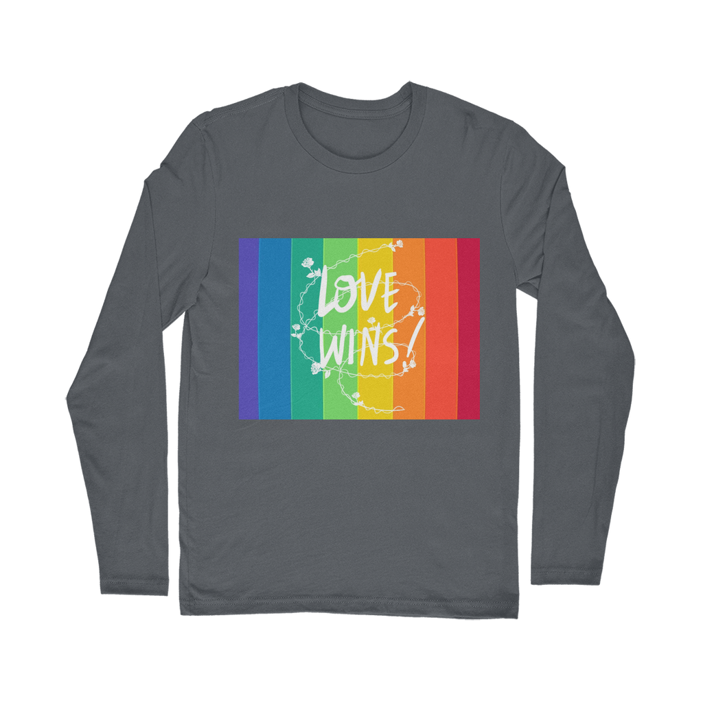 Love Wins Classic Long Sleeve T-Shirt - IAKAM