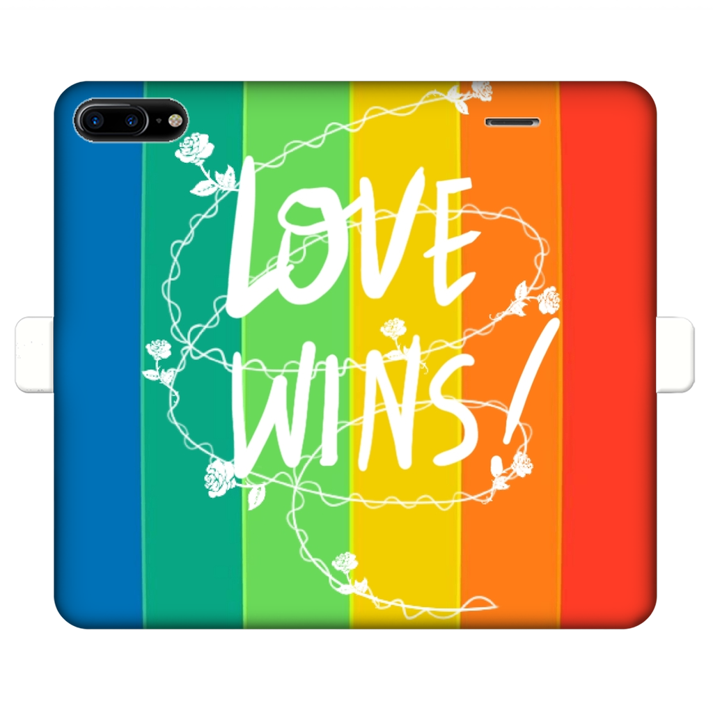 Love Wins Fully Printed Wallet Cases - IAKAM