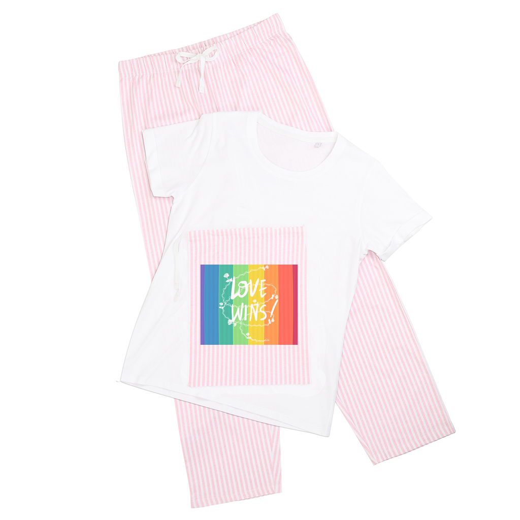 Love Wins Women's Long Pant Pyjama Set - IAKAM