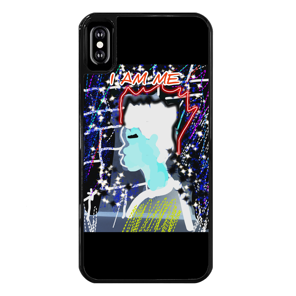 IME Back Printed Black Hard Phone Case - IAKAM