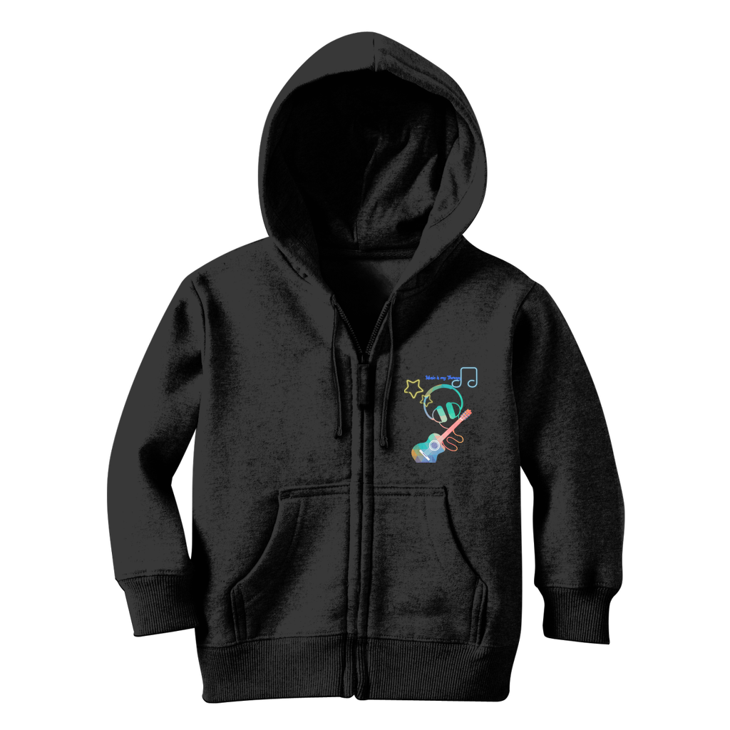 Music Classic Kids Zip Hoodie - IAKAM