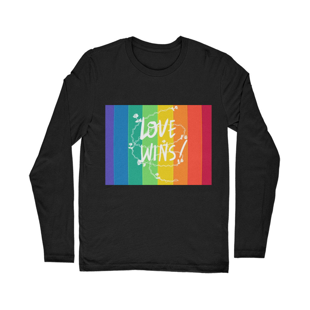 Love Wins Classic Long Sleeve T-Shirt - IAKAM
