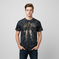 Rimitron Tonal Spider Tie-Dye T-Shirt - IAKAM