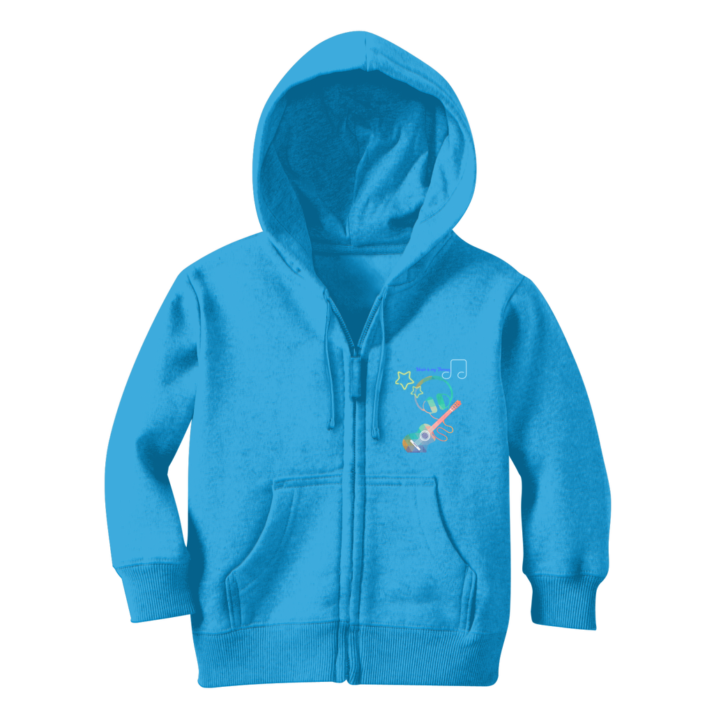 Music Classic Kids Zip Hoodie - IAKAM