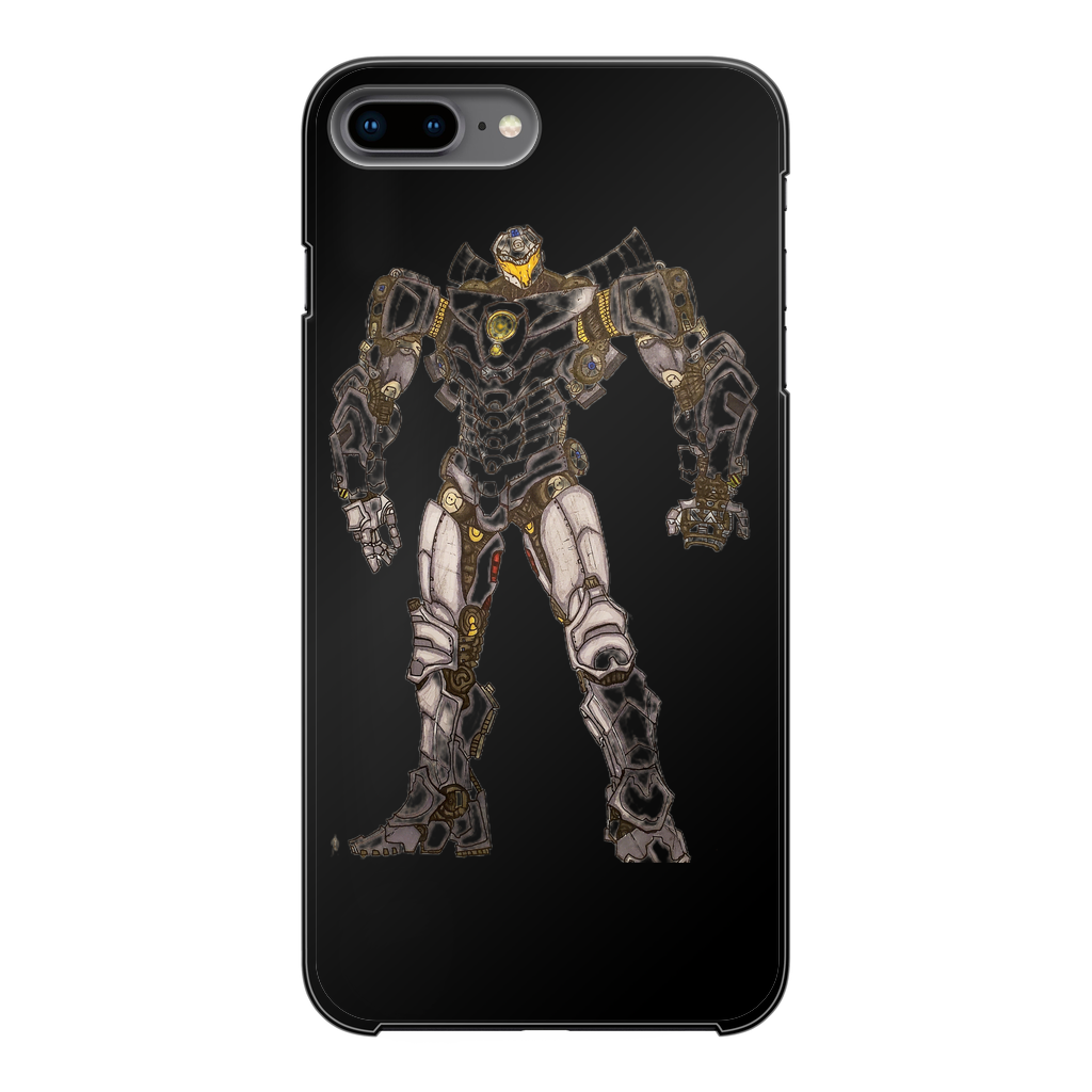 Rimitron Back Printed Black Hard Phone Case - IAKAM