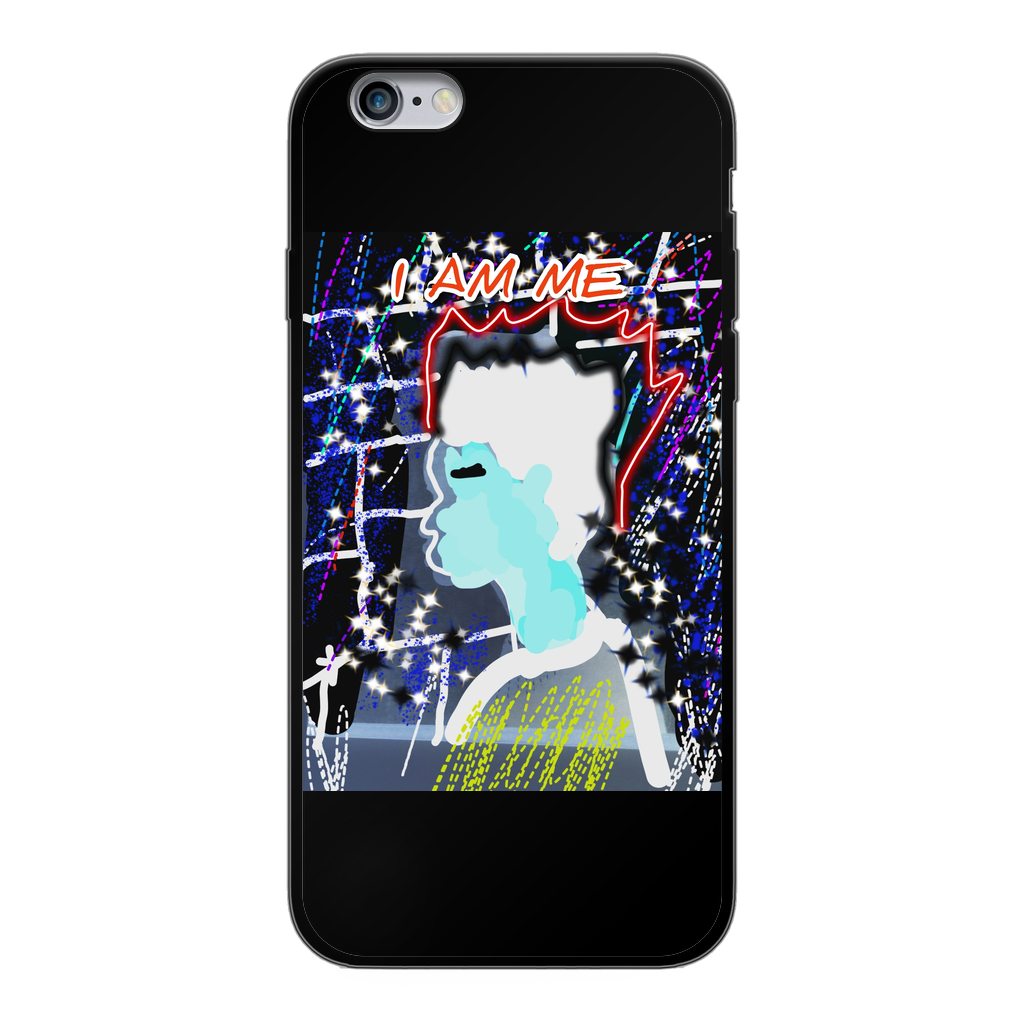 IME Back Printed Black Soft Phone Case - IAKAM