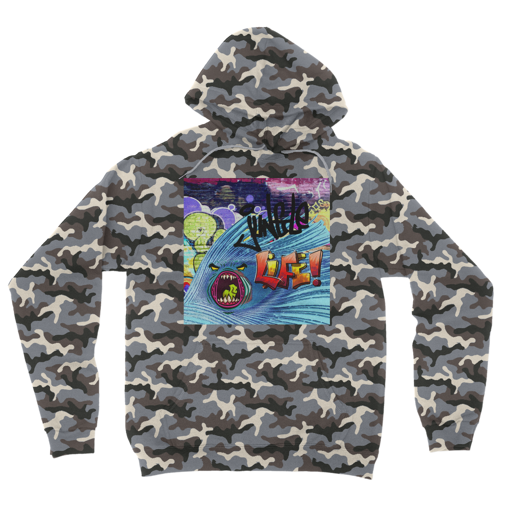 JUNGLE Camouflage Adult Hoodie - IAKAM